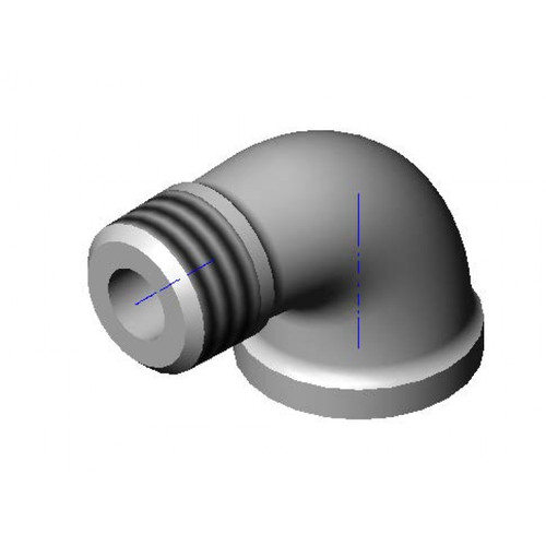 T&S Brass 150X Street Elbow 1"