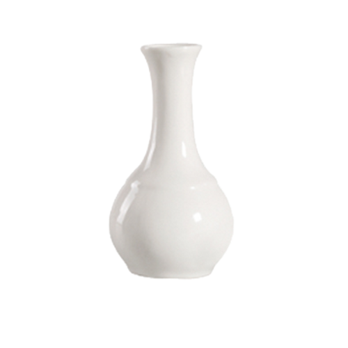 CAC China 101-BV Bone White Porcelain Lincoln Bud Vase (3 Dozen Per Case)