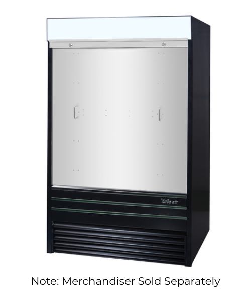 Turbo Air SCS-96-E (2) 44.38" W x 2.25" D x 49.38" H Stainless Steel Security Cover