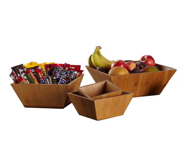 American Metalcraft BAM94 125 Oz. Bamboo Bowl
