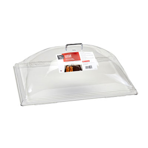 Cambro DD1220CW135 21.88'' W x 14.75'' D x 8'' H Polycarbonate Clear Camwear Display Cover