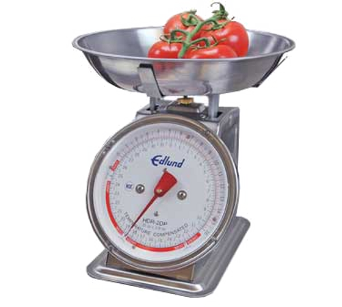 Edlund HDR-2DP-B Dial Type Portion Scale