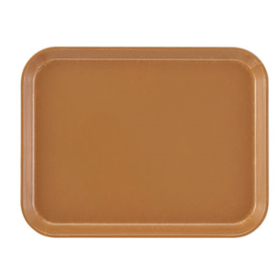 Cambro 926514 8.88" Gold Rectangle Camtray - 12/Case
