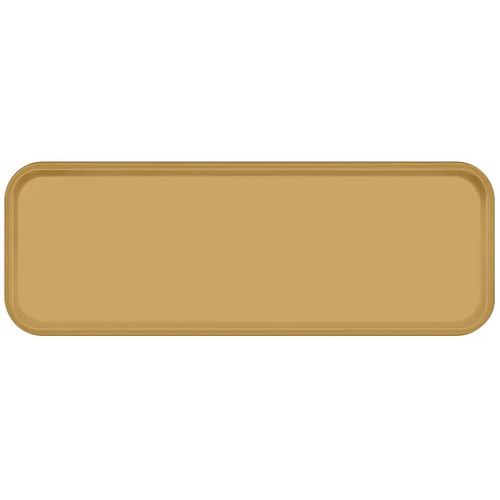 Cambro 926514 8.88" Gold Rectangle Camtray - 12/Case