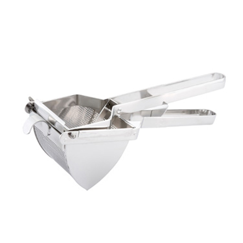 Winco PR-1 17"L Stainless Steel Square Potato Ricer
