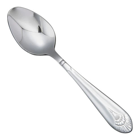Winco 0031-01 6-1/8" 18/8 Stainless Steel Teaspoon (Contains 1 Dozen)
