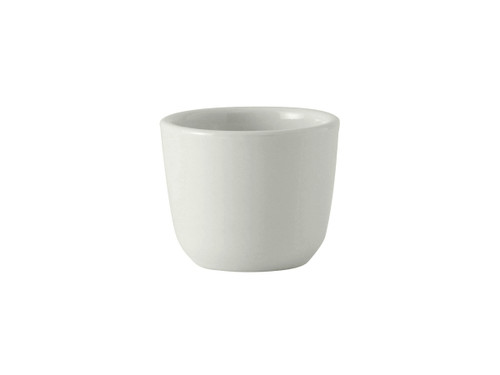 Tuxton ALF-0455 3" Porcelain Porcelain White Chinese Tea Cup (3 Dozen Per Case)