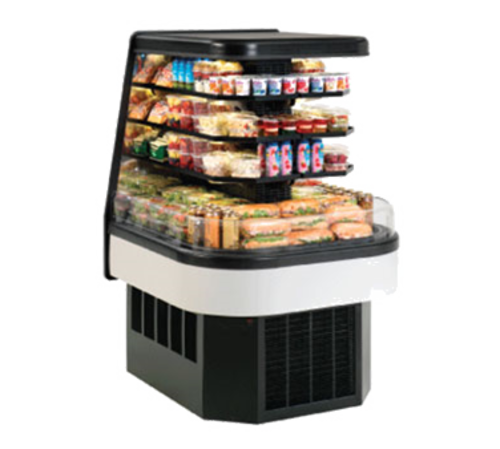 Federal Industries ECSS60SC 60"W Specialty Display End Cap Refrigerated Self-Serve Merchandiser