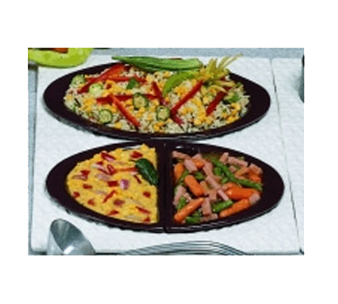 Bon Chef 963025102SLATE Matte Dark Gray Aluminum Tile Tray