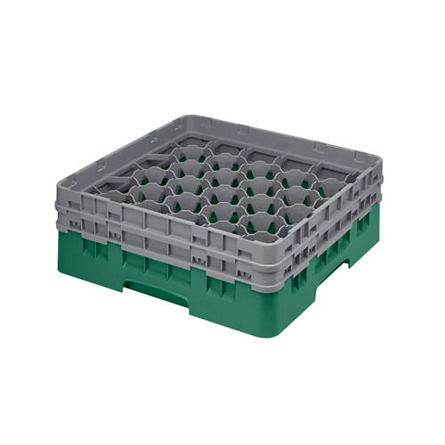 Cambro 30S434119 Camrack Glass Rack With (2) Soft Gray Extenders