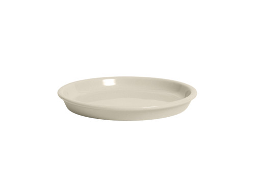 Tuxton BEA-0747 7-1/2" Ceramic American White/Eggshell Round Entree Plate (1 Dozen)