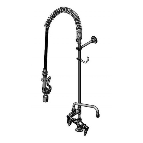 T&S Brass B-0113-10Crbjst Easyinstall Pre-Rinse Unit