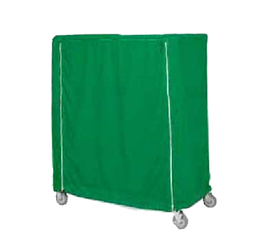 Metro 21X48X74Vucmb Metro Cart Cover 48"W Uncoated Denier Nylon With Velcro Fastener Mariner Blue