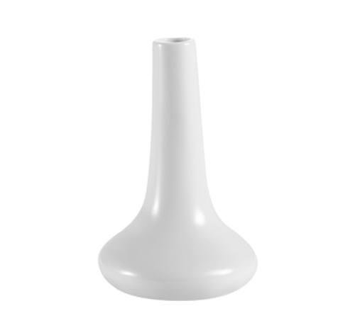 CAC China BV-1 Super White Porcelain Accessories Bud Vase (3 Dozen Per Case)