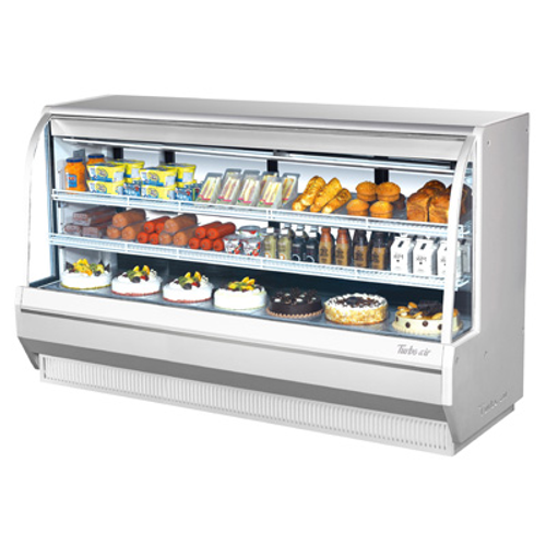 Turbo Air TCDD-96H-W(B)-N 96.5"W Refrigerated Deli Case