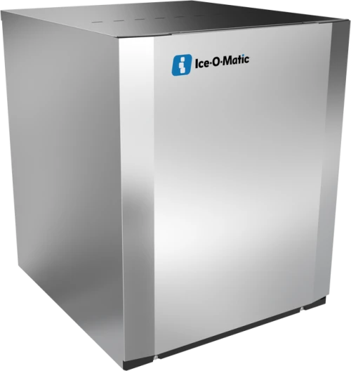 Ice-O-Matic CIM0826FW90 Elevation Series 22.25" W Aluminum Water Cooled 875 Lbs. Production Capacity Full Size Modular Dice Cube Ice Maker - 208-230 Volts