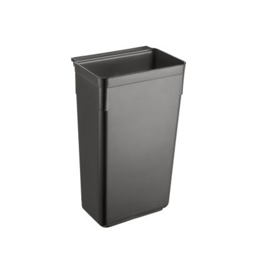 CAC China BTUC-RB Black Refuse Bin for Utility Cart BTUC Series (3 Each Per Case)