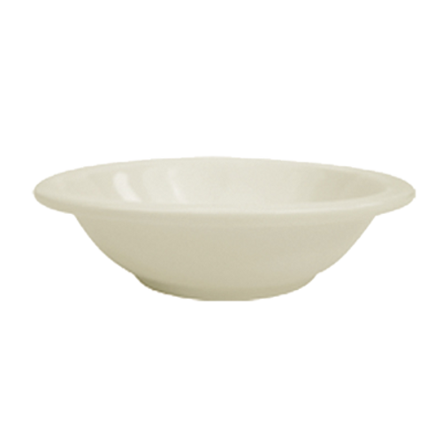 CAC China WAS-11 5 Oz. European White Ceramic Round Washington Fruit Dish (3 Dozen Per Case)