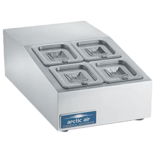 Arctic Air ACP4SQ 15" W Compact Refrigerated Counter-Top Prep Unit