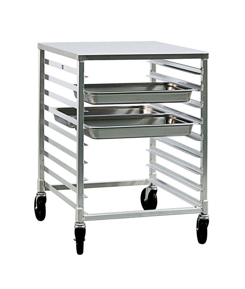 New Age 1501 35"H 16 Steam Table Pan Rack with 3" Centers