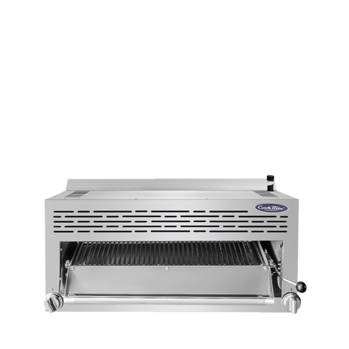 Atosa ATSB-36-NG 36" W Stainless Steel Natural Gas Manual CookRite Salamander Broiler - 43,000 BTU