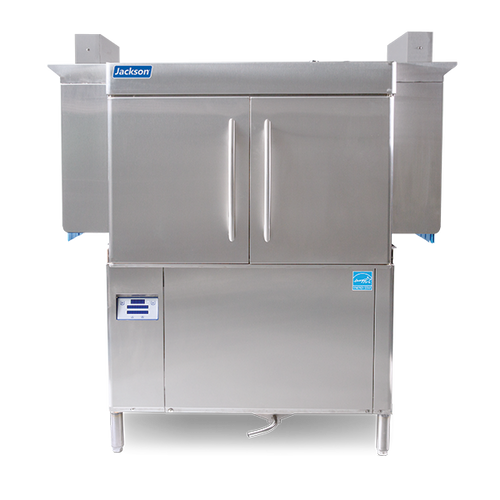 Jackson WWS RACKSTAR 44CS High Temperature Sanitizing With Steam Tank Heat Rackstar 44 Dishwasher With Conveyor Type