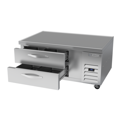 Beverage Air WTRCS48HC 48"W Two Drawer Worktop Cook Stand Refrigerator