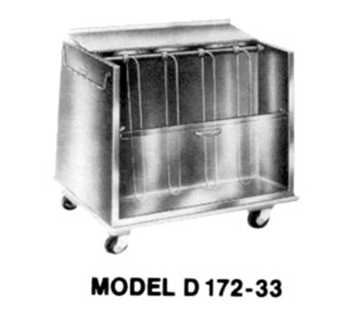 Piper Products D172-23 Dish Cart