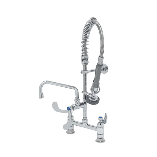 T&S Brass MPZ-8DWN-08-CR EasyInstall Mini Pre-Rinse Unit