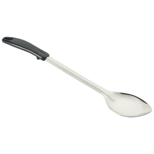 Winco BHOP-15 15" 1.2mm Thick Stainless Steel Basting Spoon