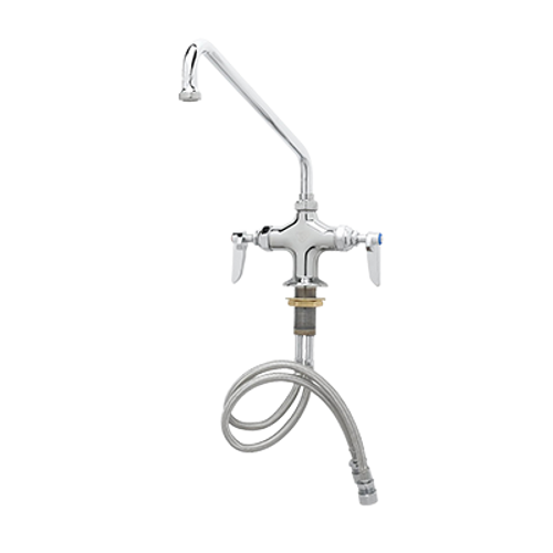 T&S Brass B-0201-M Mixing Faucet single hole deck mount 12"