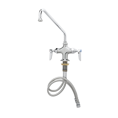 T&S Brass B-0201-M Mixing Faucet single hole deck mount 12"