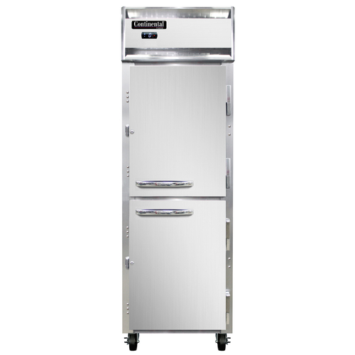 Continental Refrigerator 1FNSSHD 26" W One-Section Solid Door Freezer - 115 Volts