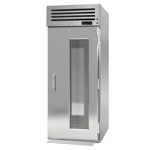 Turbo Air PRO-26R-G-RI-N(-L) 34" W One-Section Glass Door Roll-In PRO Series Refrigerator