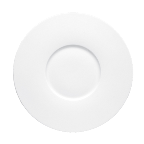 Bon Chef 5000011B 11" Bone China White Round Plate