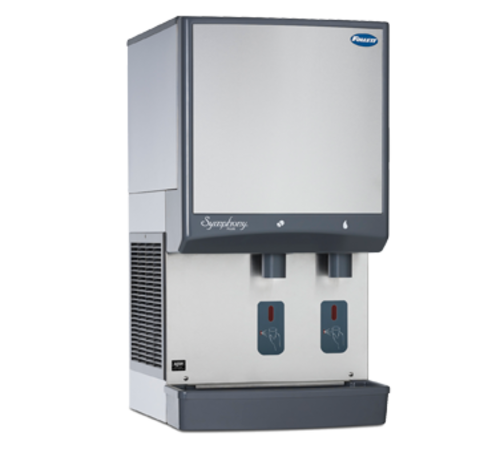 Follett LLC 25HI414A-SI-DP Symphony Plus 21.5" W Air Cooled Chewblet Ice-Only Dispenser Wall Mount with Drain Pan - 115 Volts