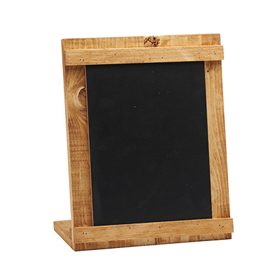 Cal-Mil 3489-811-99 Madera Write-On Chalkboard Wood 8-1/2"W