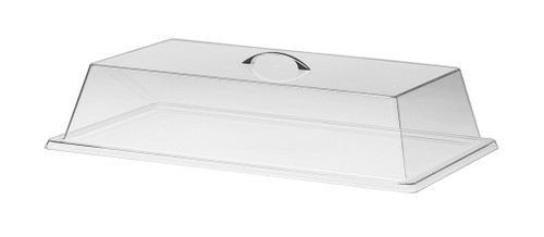 Cal-Mil 327-12 12" W x 20" D x 4" H Polycarbonate Clear Rectangular Standard Display Cover