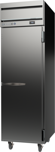 Beverage Air HFP1HC-1S 26" W One-Section Reach-In Solid Door Horizon Series Freezer - 115 Volts