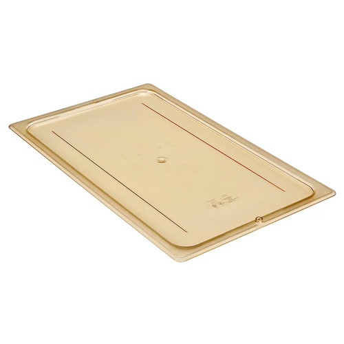 Cambro 10HPC150 H-Pan Full Size Amber Food Cover - 6/Case