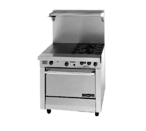 Garland M42-6R-LP 34" Liquid Propane Heavy Duty Range - 35,000 BTU