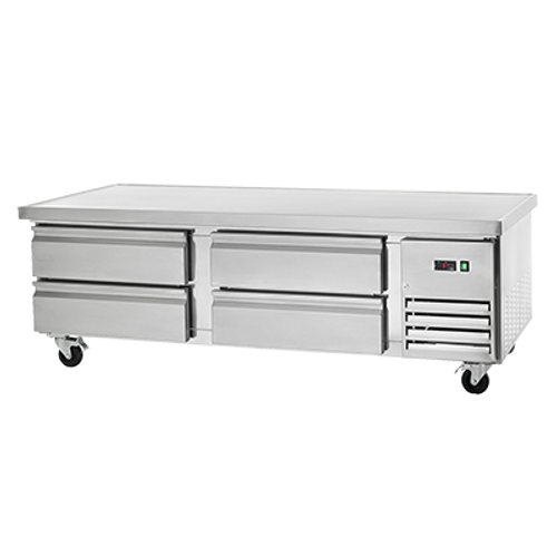 Arctic Air ARCB72 74" W Four Drawers Refrigerated Chef Base