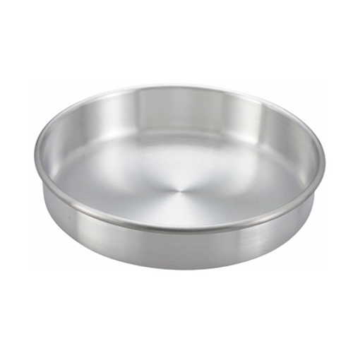Winco ACP-123 12" x 3" Aluminum Layer Cake Pan