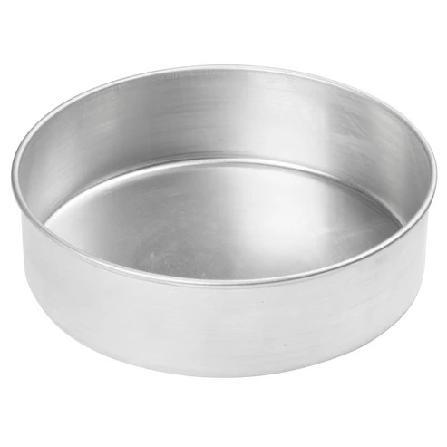 Winco ACP-123 12" x 3" Aluminum Layer Cake Pan