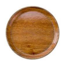 Cambro 1550307 16"Dia. Round Fiberglass Serving Camtray - 12/Case