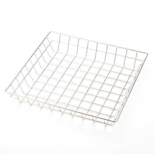 American Metalcraft SQGS12 Stainless Steel Square Wire Grid Basket