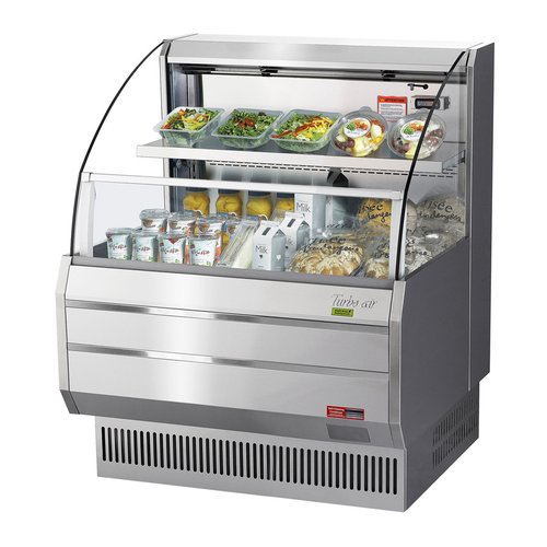 Turbo Air TOM-30LS-N 28"W Horizontal Open Display Merchandiser