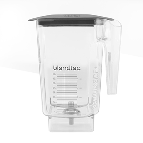 Blendtec 40-630-61 WildSide 90 Oz. Copolyester Jar - Clear Black Lid