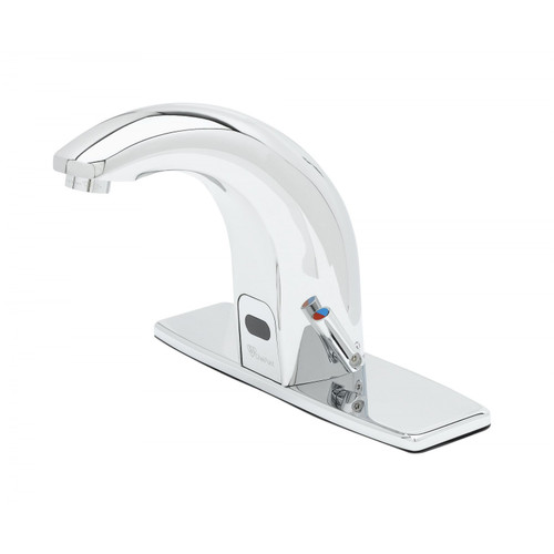 T&S Brass EC-3142-8DP 8" Deck Mount Above Deck Electronic Faucet