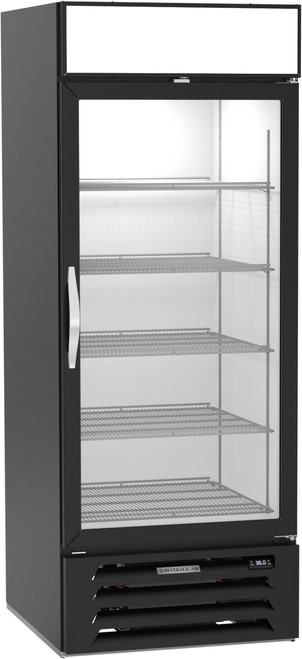 Beverage Air MMR27HC-1-B 30" W One-Section Glass Door MarketMax Refrigerated Merchandiser